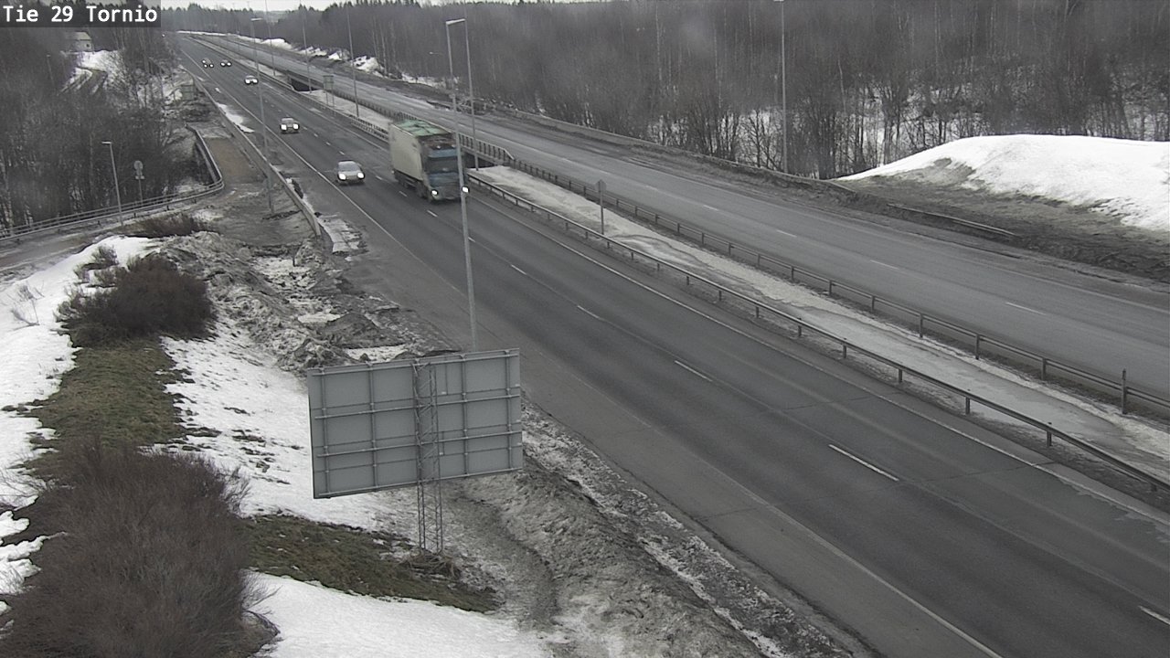 Weather Camera Image Road 29 Tornio, Tornio, Lappi