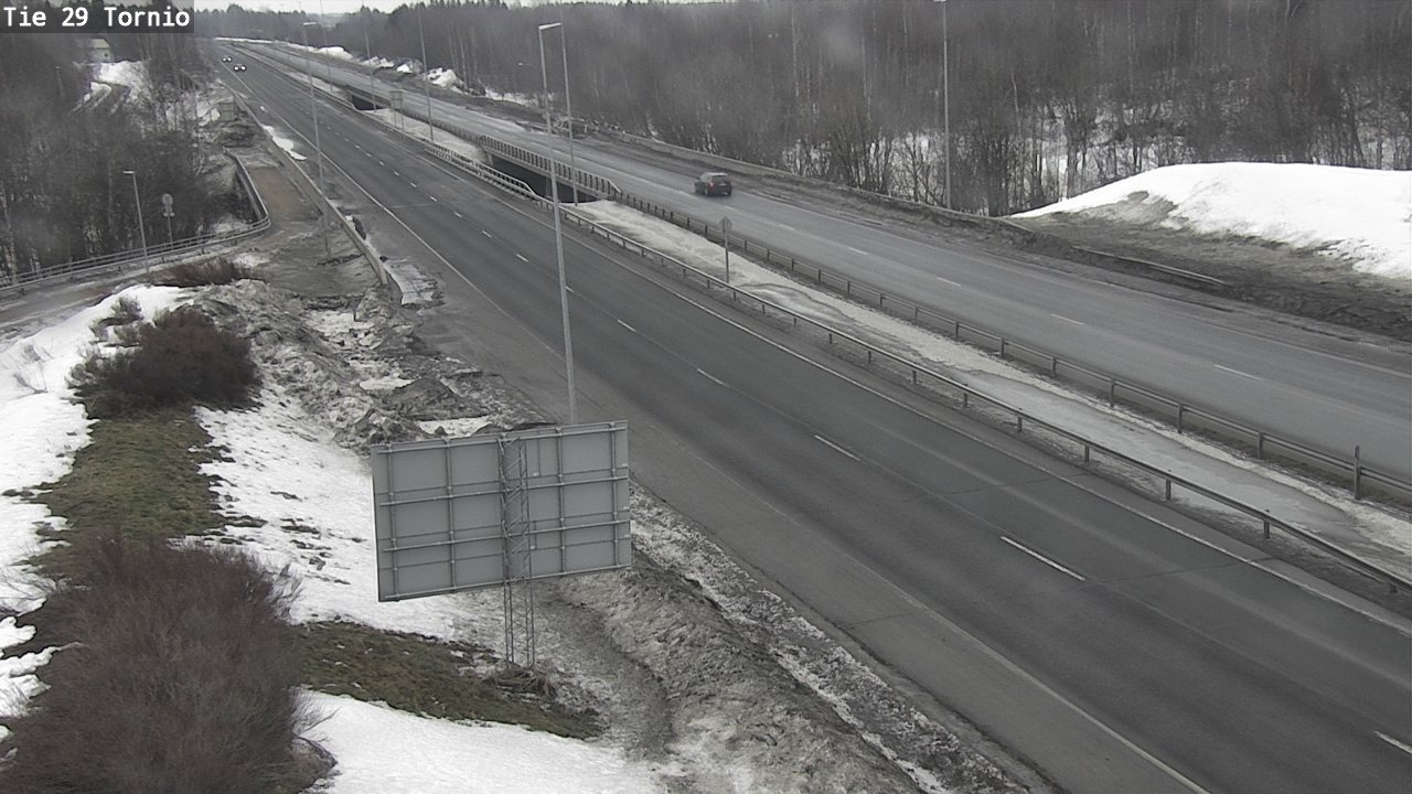 Weather Camera Image Road 29 Tornio, Tornio, Lappi