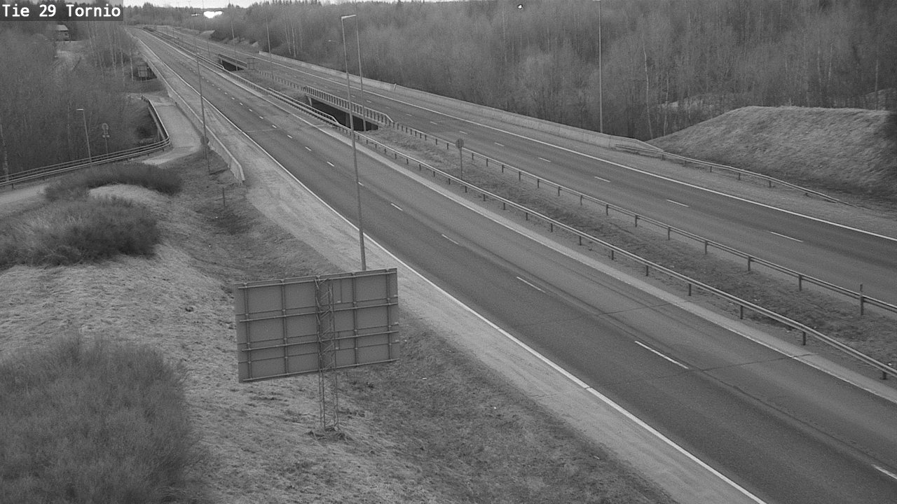 Weather Camera Image Road 29 Tornio, Tornio, Lappi