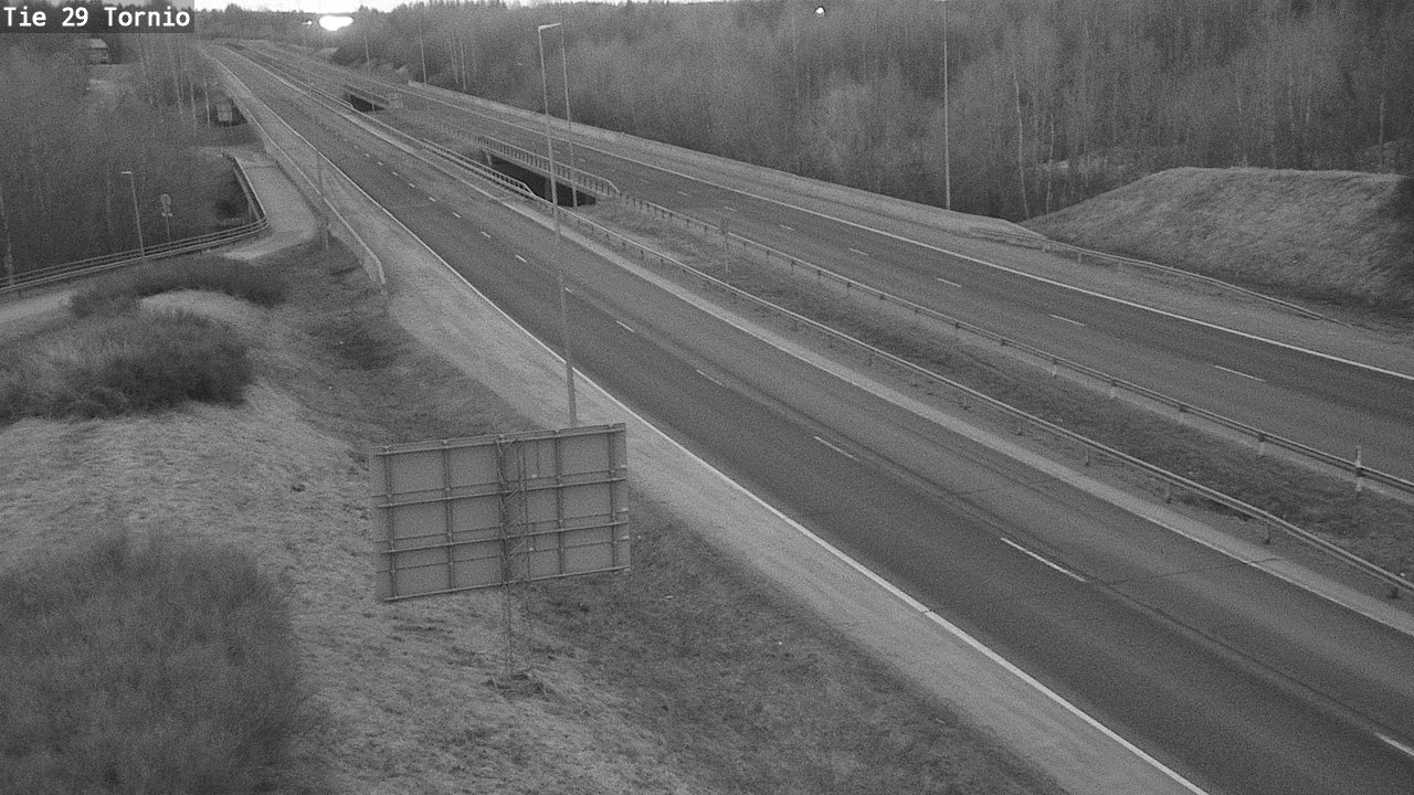 Weather Camera Image Road 29 Tornio, Tornio, Lappi