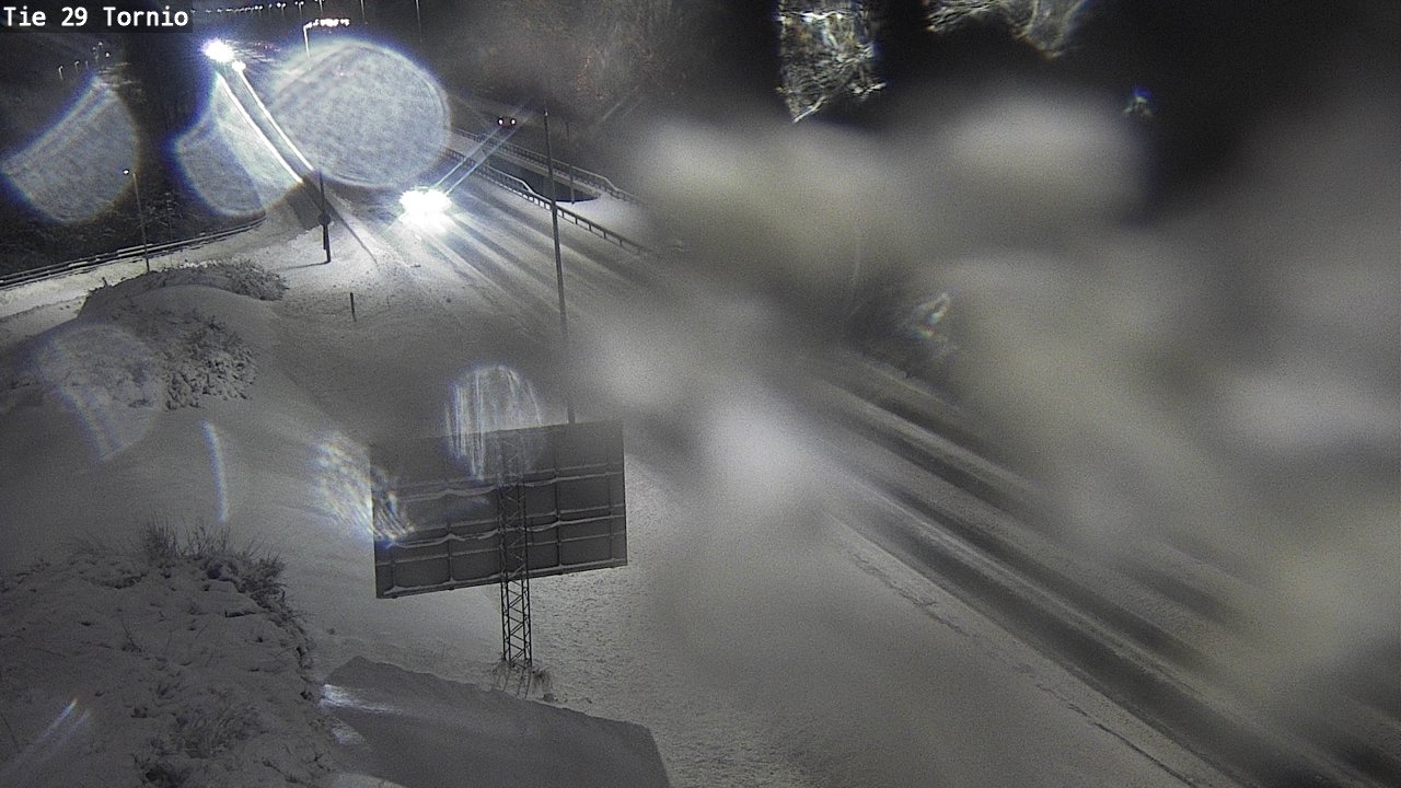 Weather Camera Image Väg 29 Torneå, Tornio, Lappi