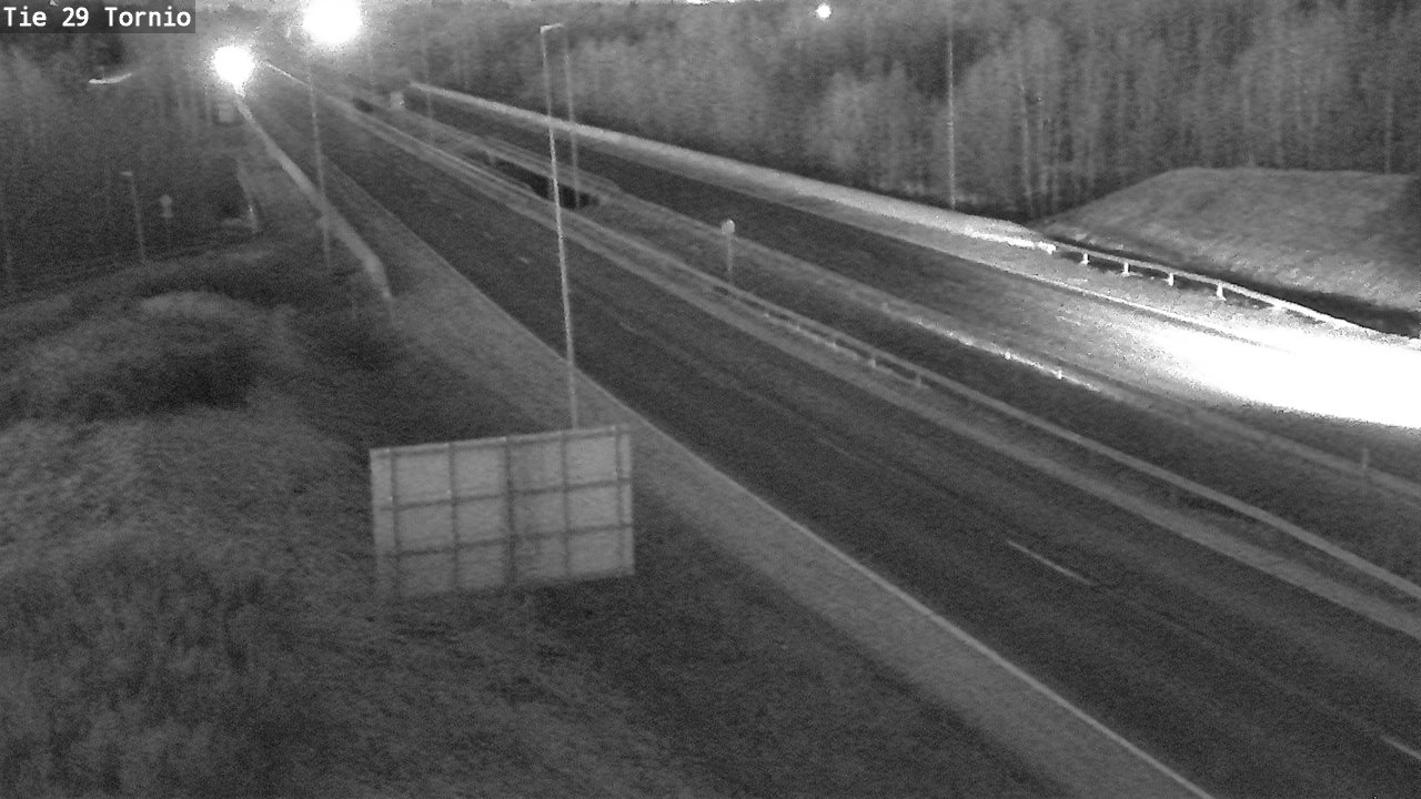 Weather Camera Image Road 29 Tornio, Tornio, Lappi