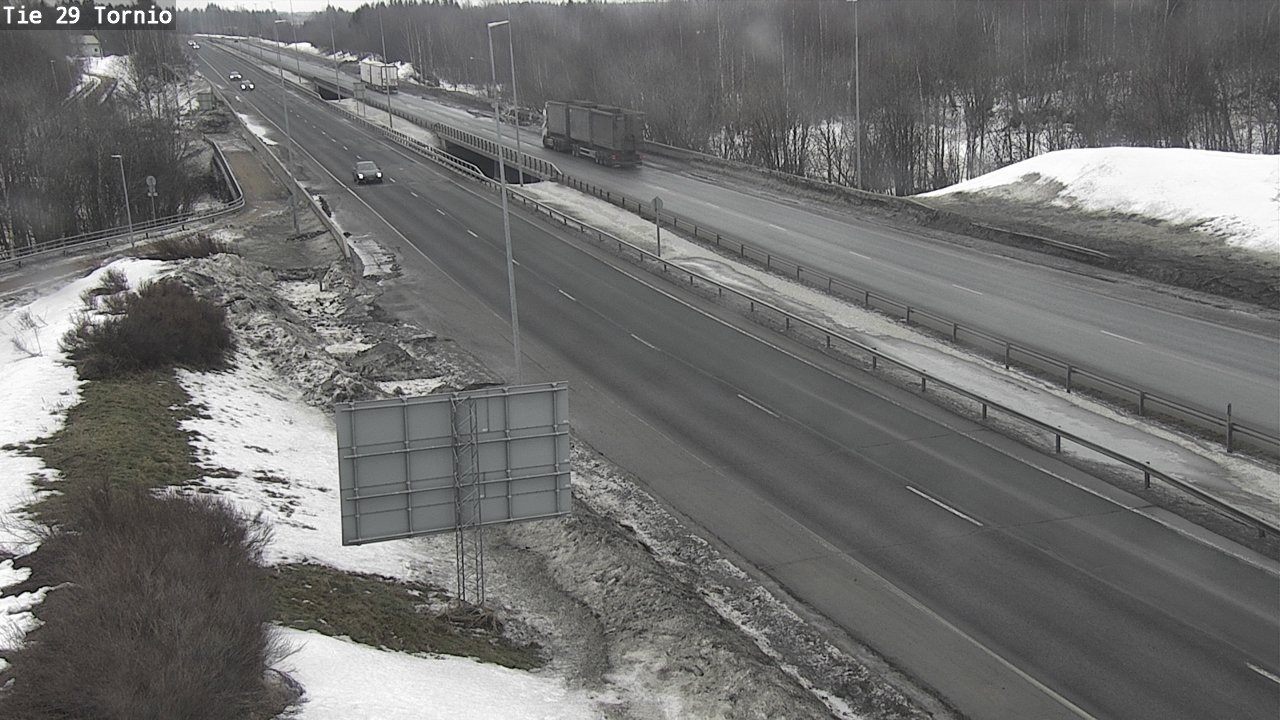 Weather Camera Image Road 29 Tornio, Tornio, Lappi