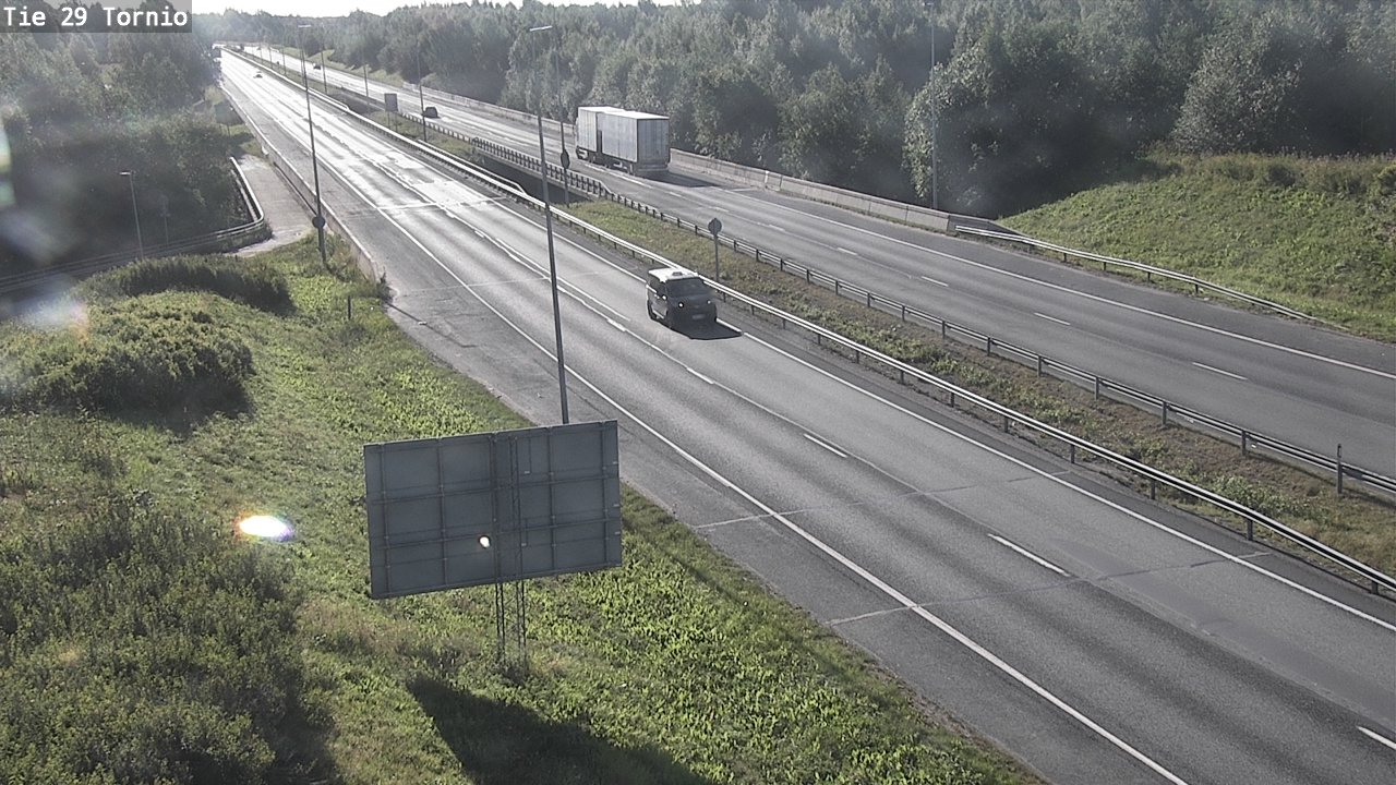 Weather Camera Image Road 29 Tornio, Tornio, Lappi