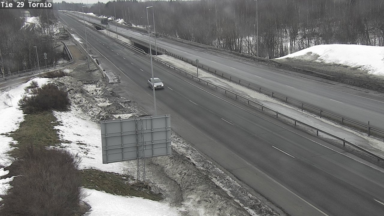 Weather Camera Image Road 29 Tornio, Tornio, Lappi