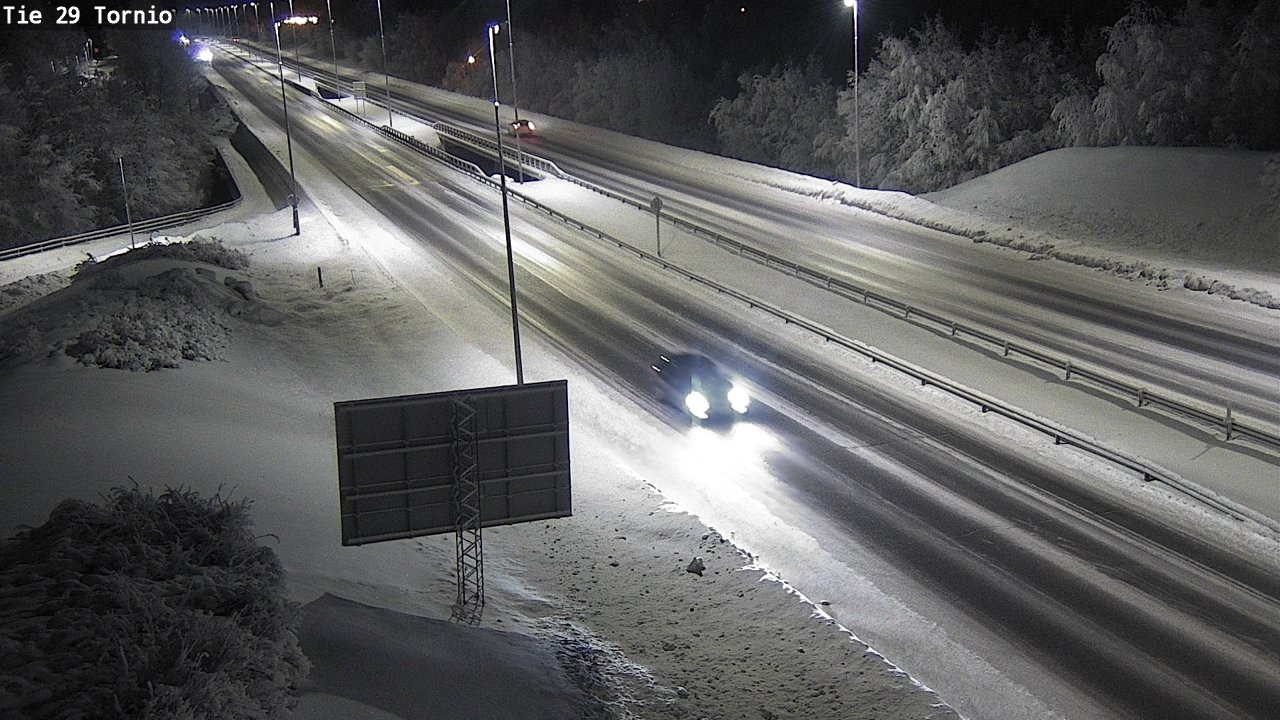 Kelikamerat Kuva Tie 29 Tornio, Tornio, Lappi