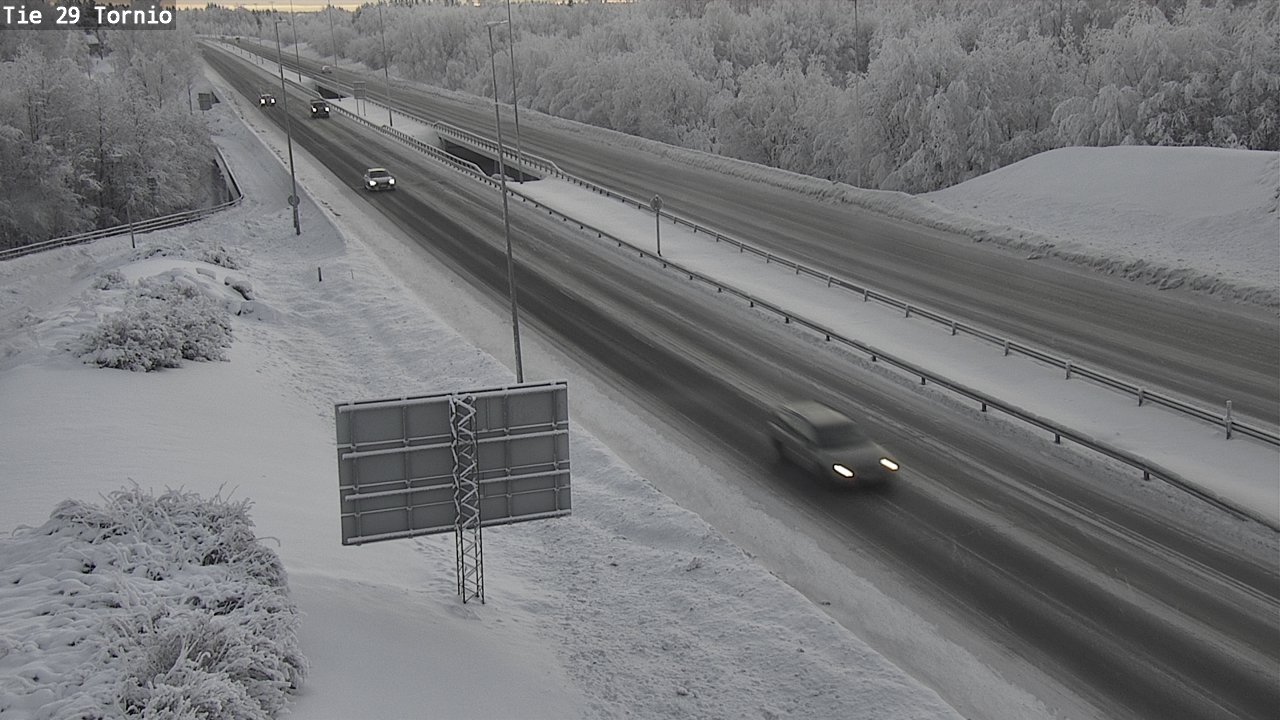Weather Camera Image Road 29 Tornio, Tornio, Lappi