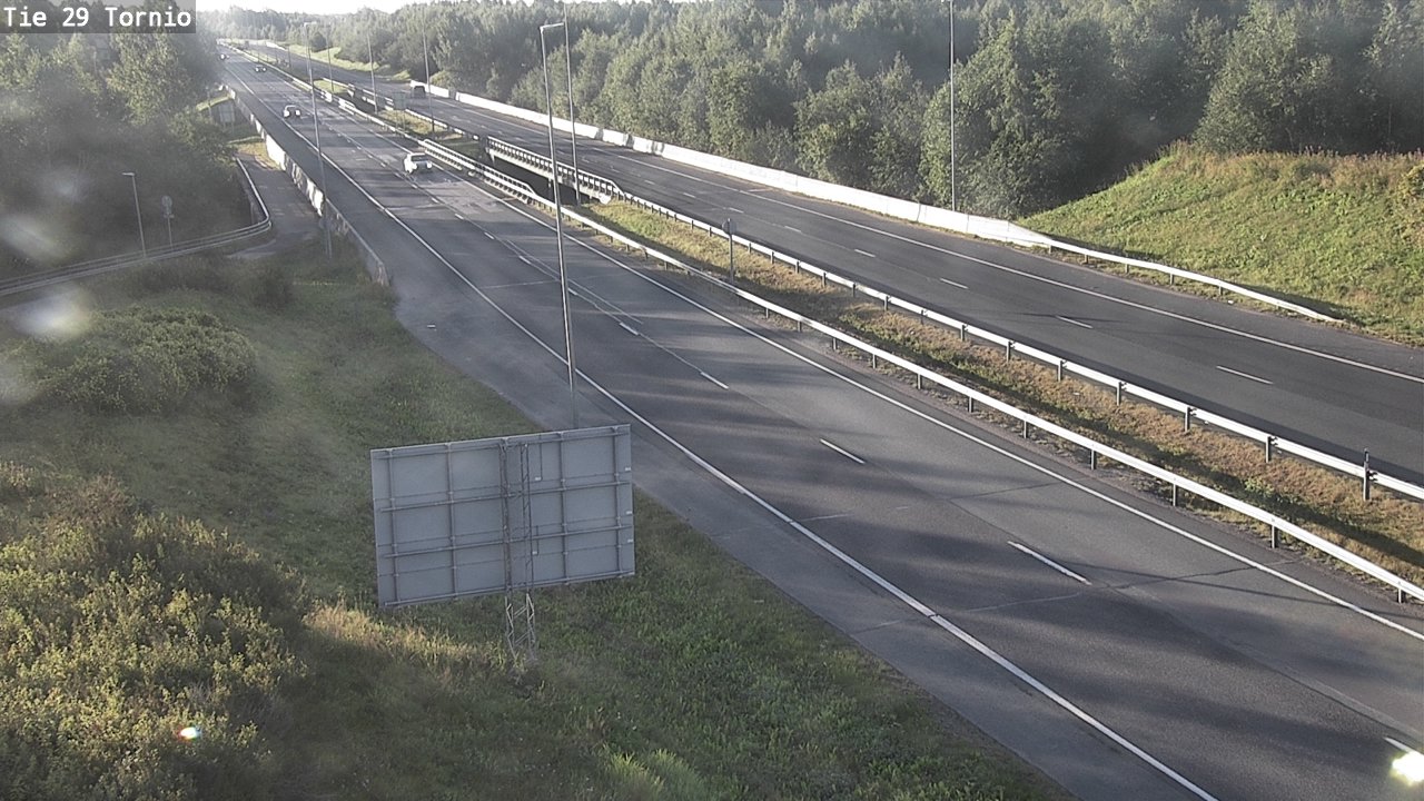 Weather Camera Image Road 29 Tornio, Tornio, Lappi