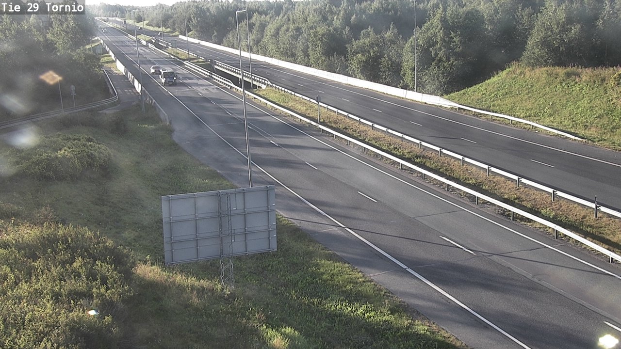 Weather Camera Image Road 29 Tornio, Tornio, Lappi
