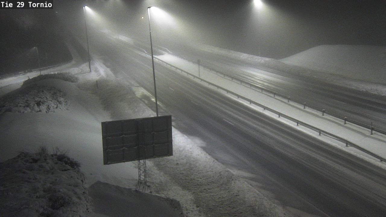 Weather Camera Image Road 29 Tornio, Tornio, Lappi