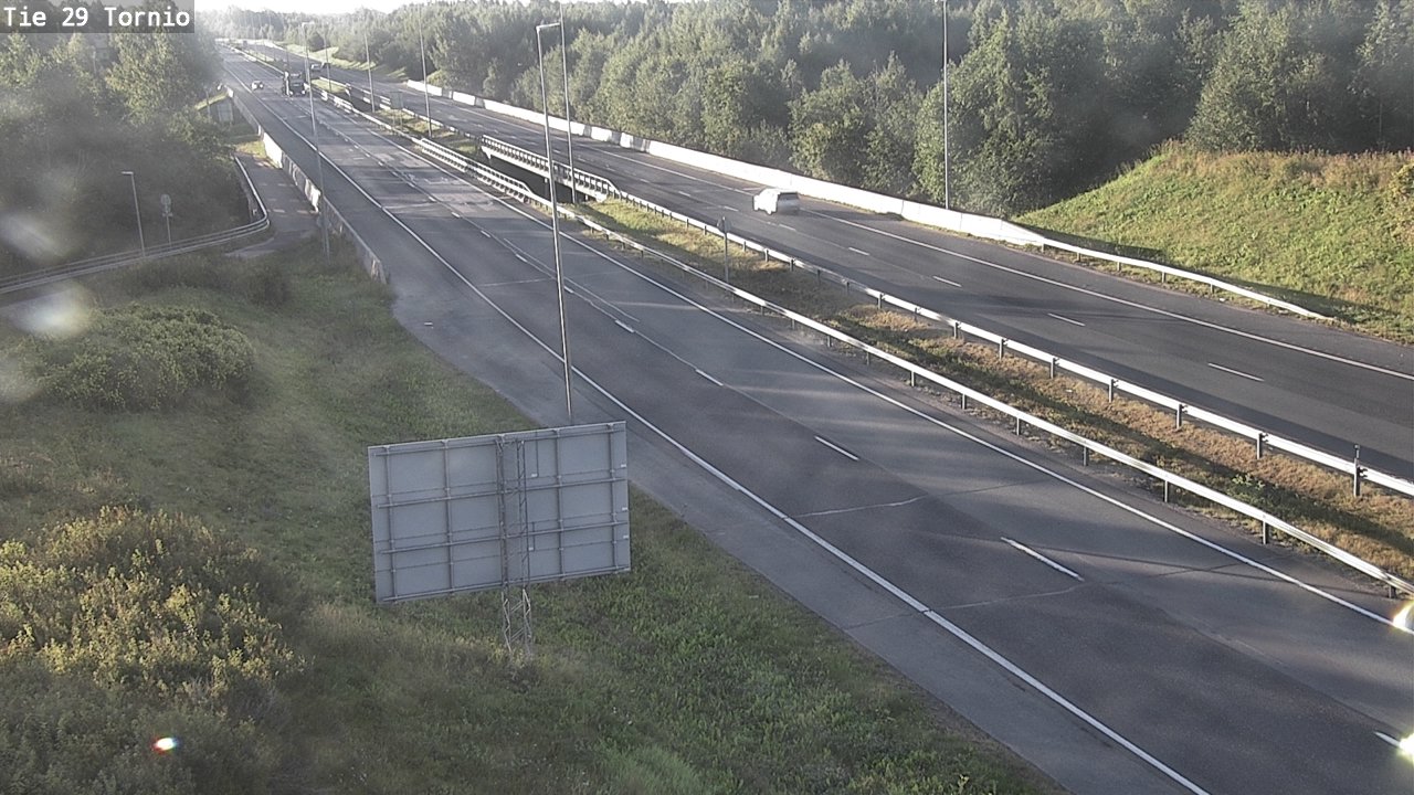 Weather Camera Image Road 29 Tornio, Tornio, Lappi