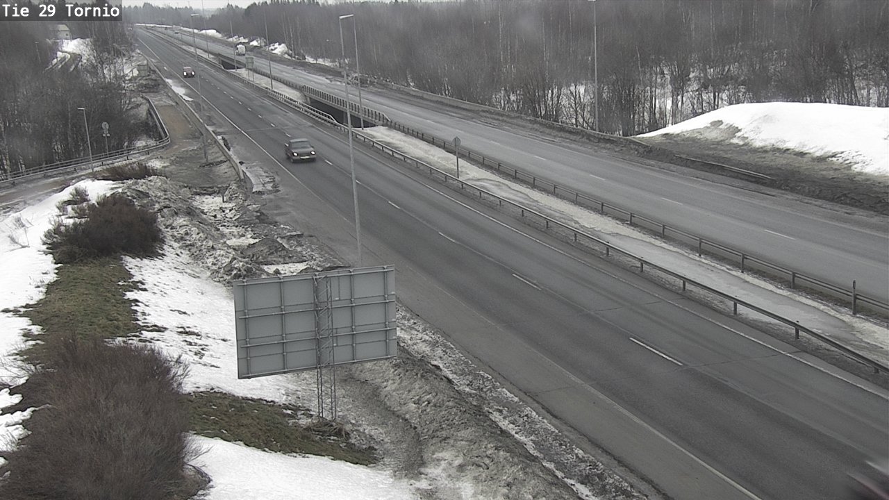 Weather Camera Image Road 29 Tornio, Tornio, Lappi