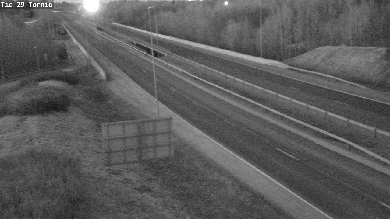 Weather Camera Image Road 29 Tornio, Tornio, Lappi