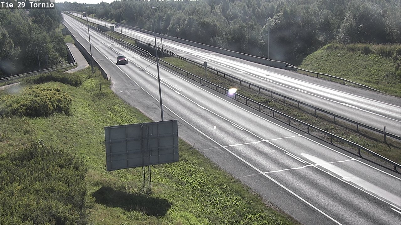 Weather Camera Image Road 29 Tornio, Tornio, Lappi