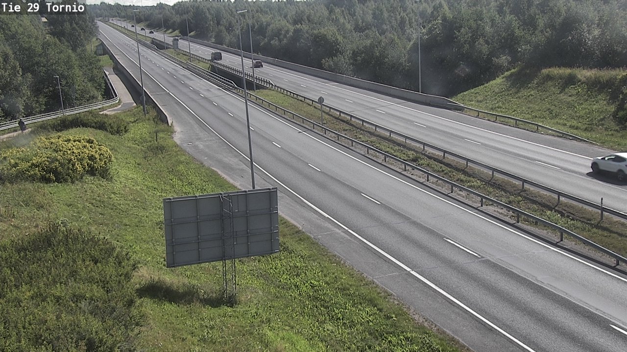 Weather Camera Image Road 29 Tornio, Tornio, Lappi