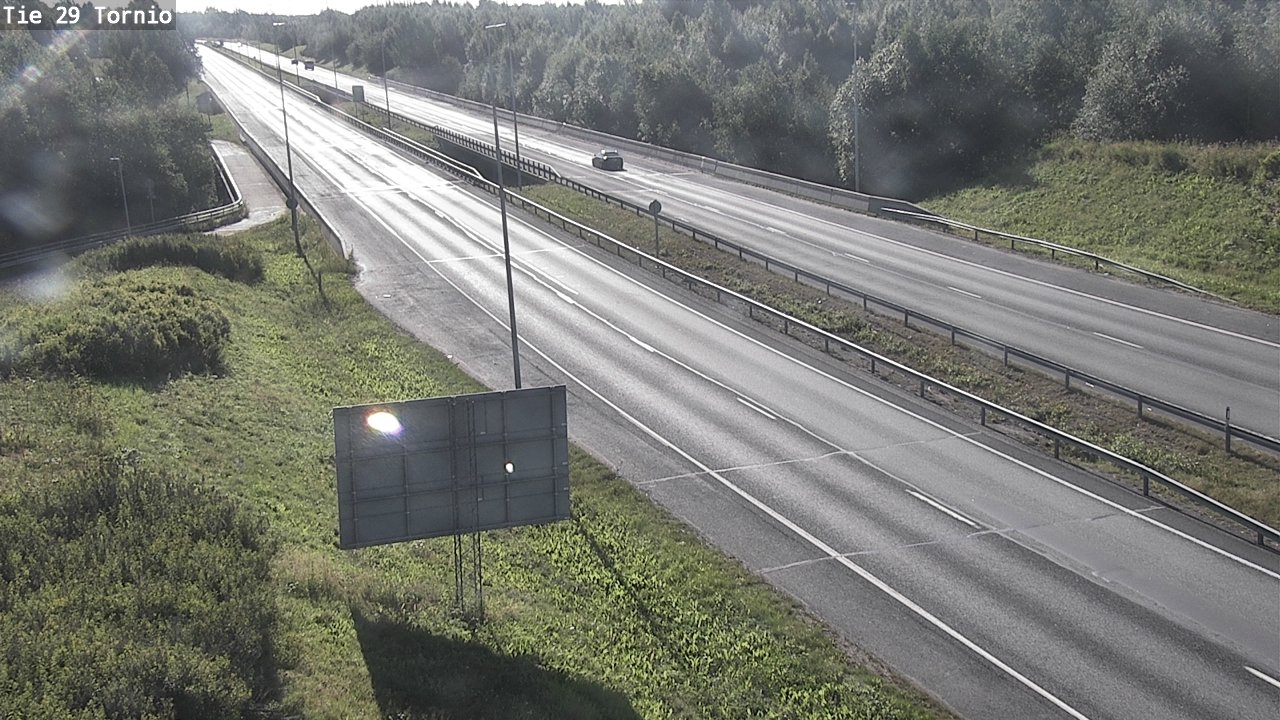 Weather Camera Image Road 29 Tornio, Tornio, Lappi