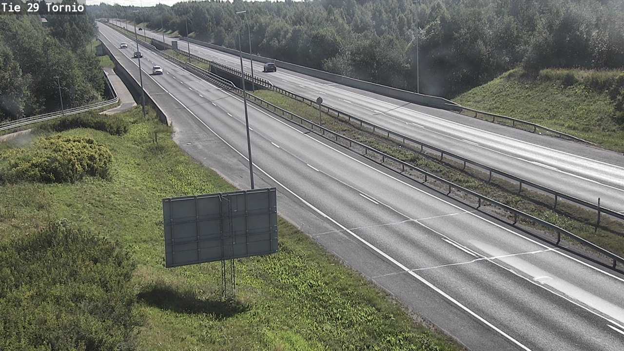 Weather Camera Image Road 29 Tornio, Tornio, Lappi