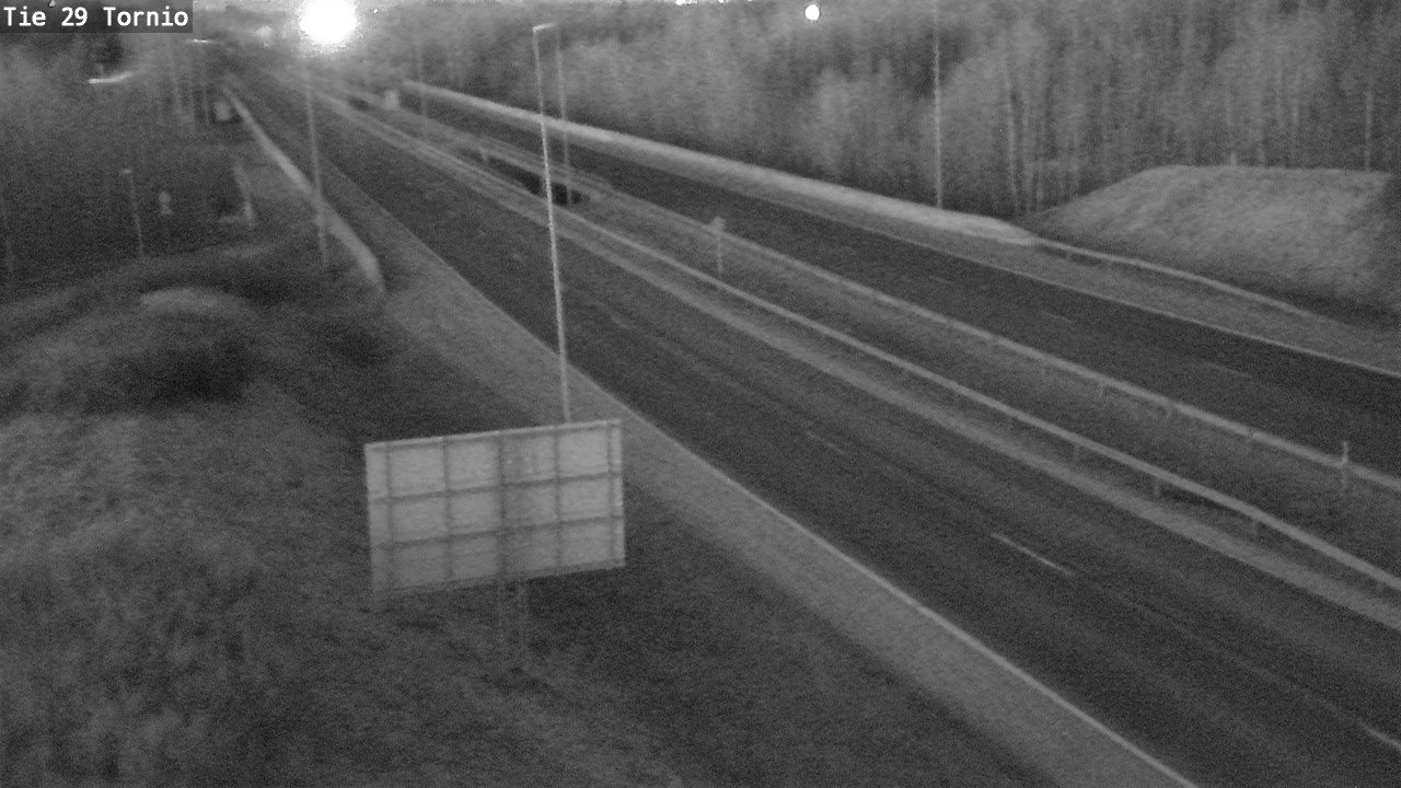 Weather Camera Image Road 29 Tornio, Tornio, Lappi