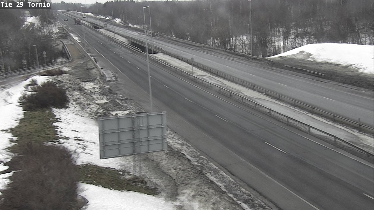 Weather Camera Image Road 29 Tornio, Tornio, Lappi