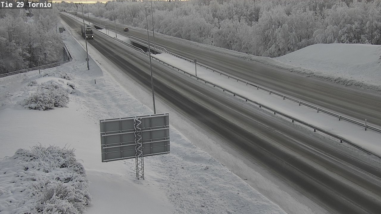Weather Camera Image Road 29 Tornio, Tornio, Lappi
