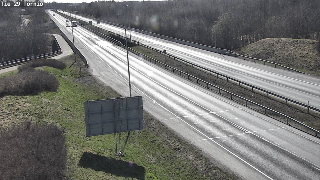 Weather Camera Image Road 29 Tornio, Tornio, Lappi
