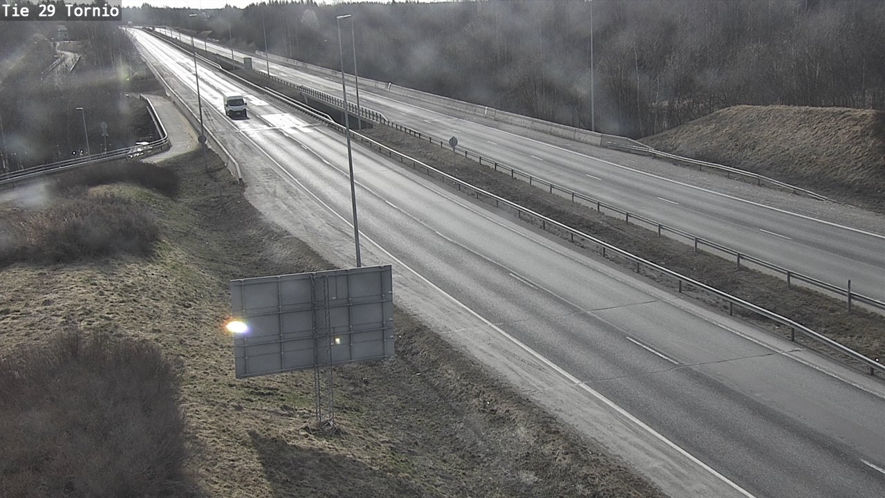 Weather Camera Image Väg 29 Torneå, Tornio, Lappi