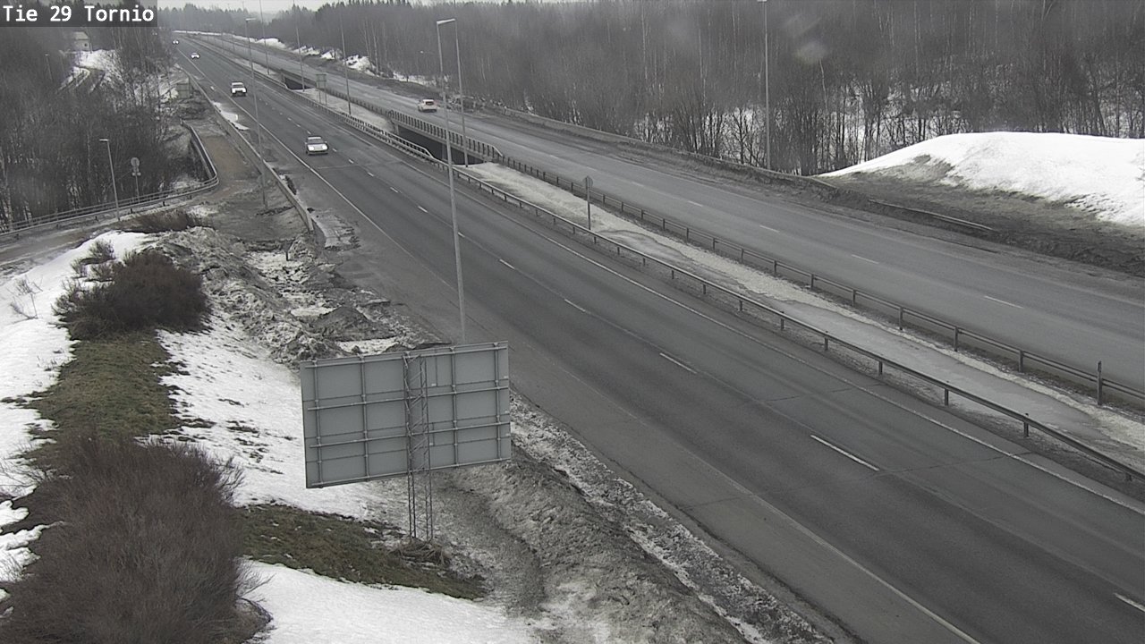 Weather Camera Image Road 29 Tornio, Tornio, Lappi