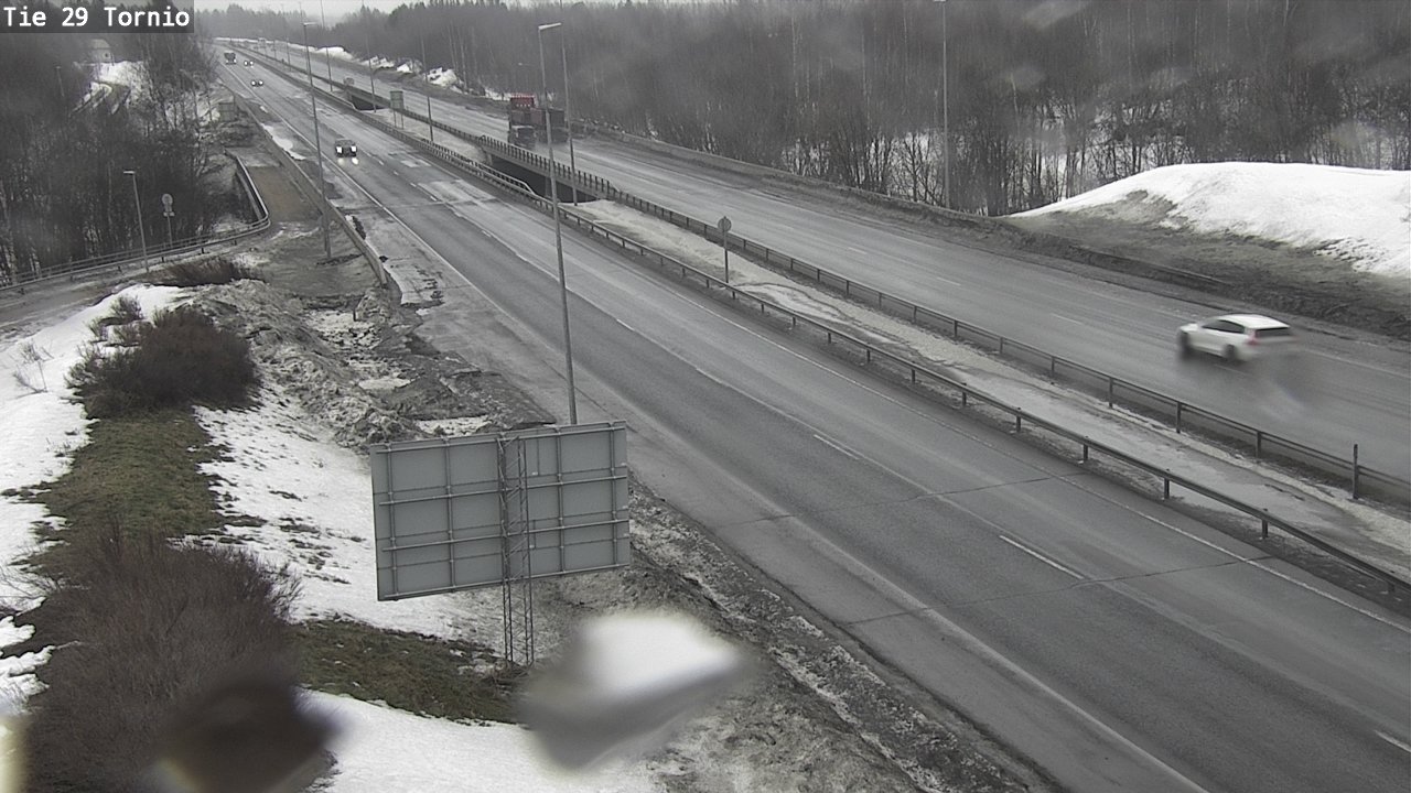 Weather Camera Image Road 29 Tornio, Tornio, Lappi