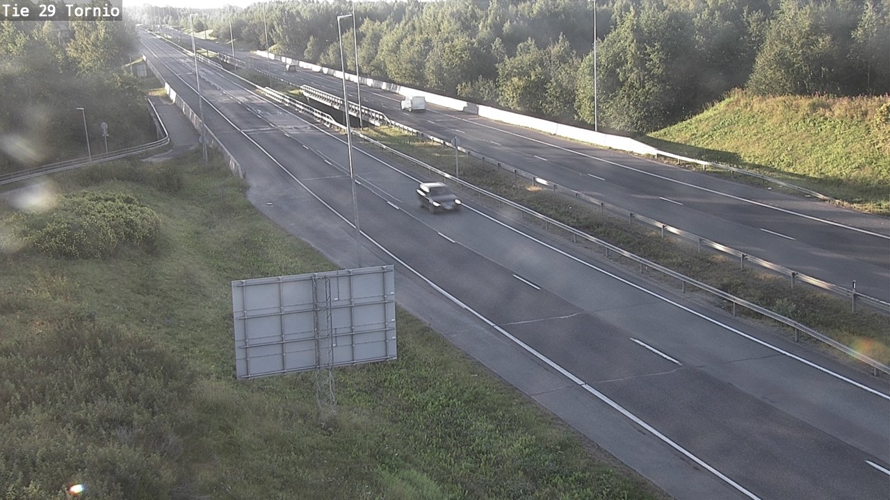 Weather Camera Image Road 29 Tornio, Tornio, Lappi