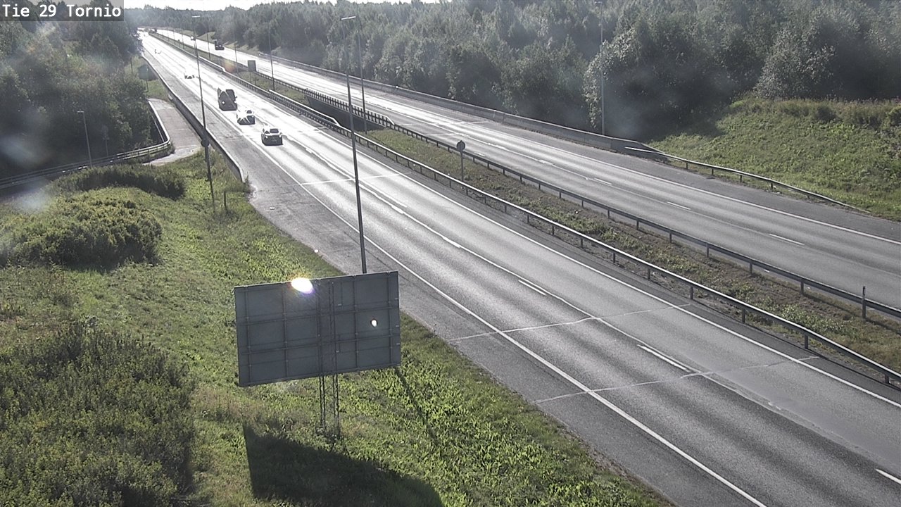 Weather Camera Image Road 29 Tornio, Tornio, Lappi