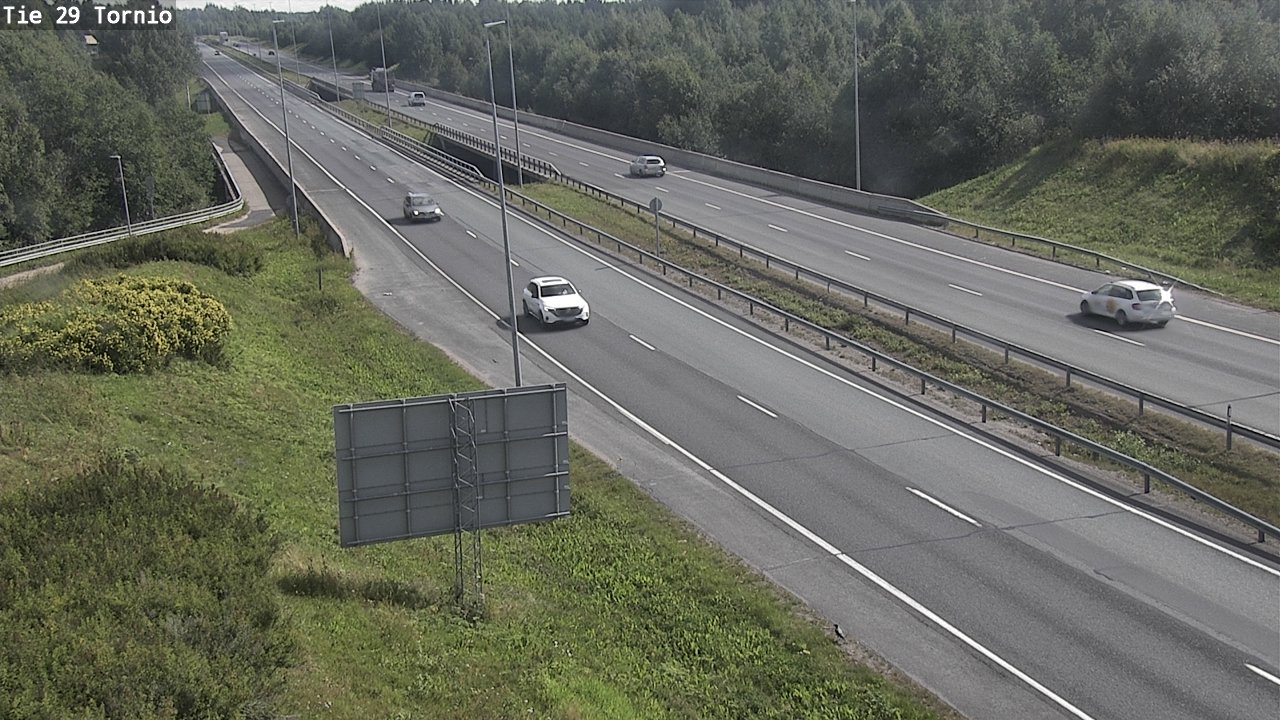 Weather Camera Image Road 29 Tornio, Tornio, Lappi