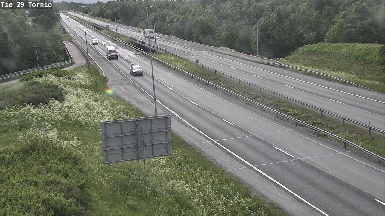Weather Camera Image Road 29 Tornio, Tornio, Lappi