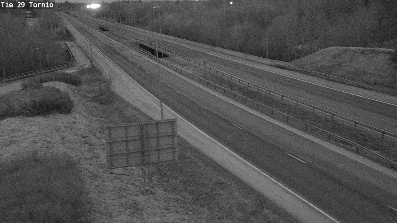 Weather Camera Image Road 29 Tornio, Tornio, Lappi