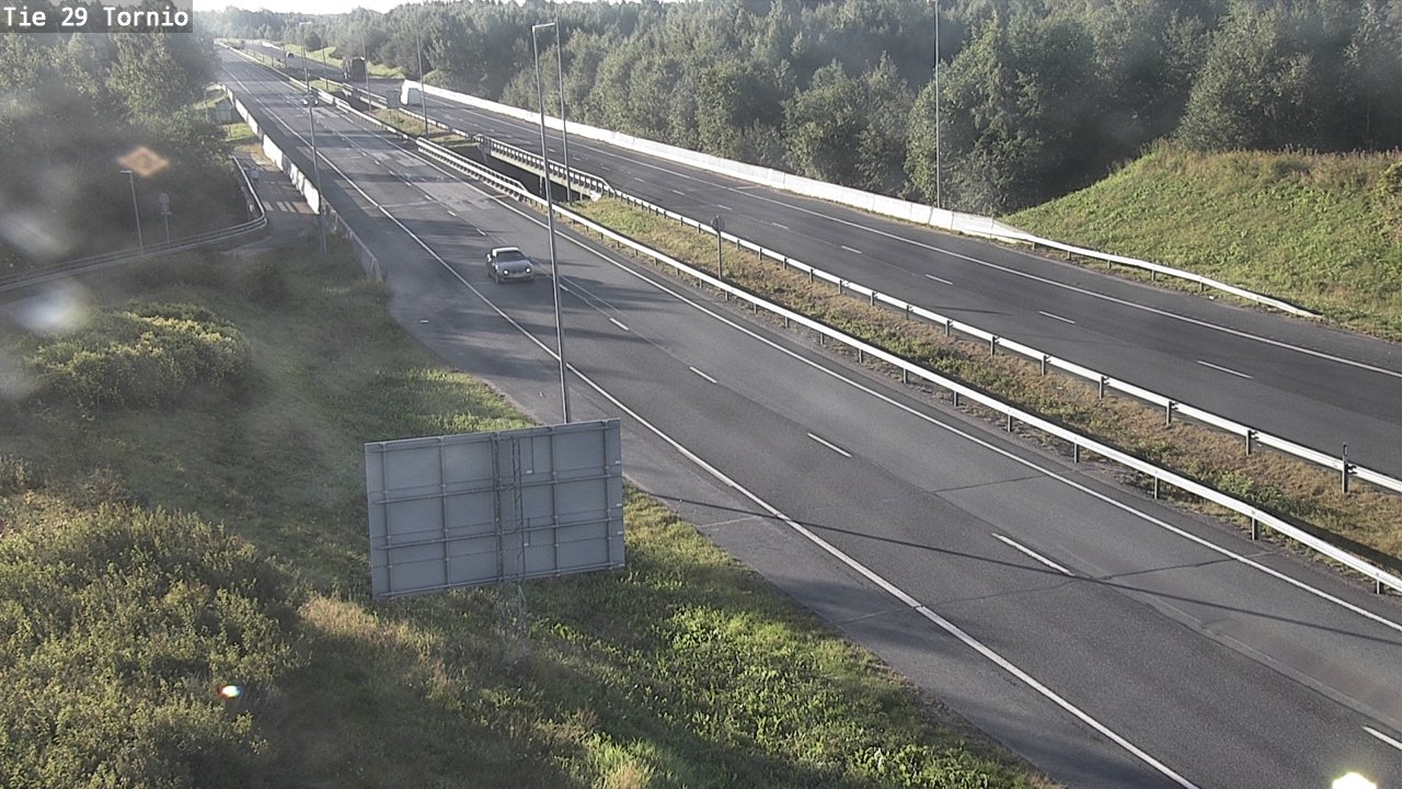 Weather Camera Image Road 29 Tornio, Tornio, Lappi