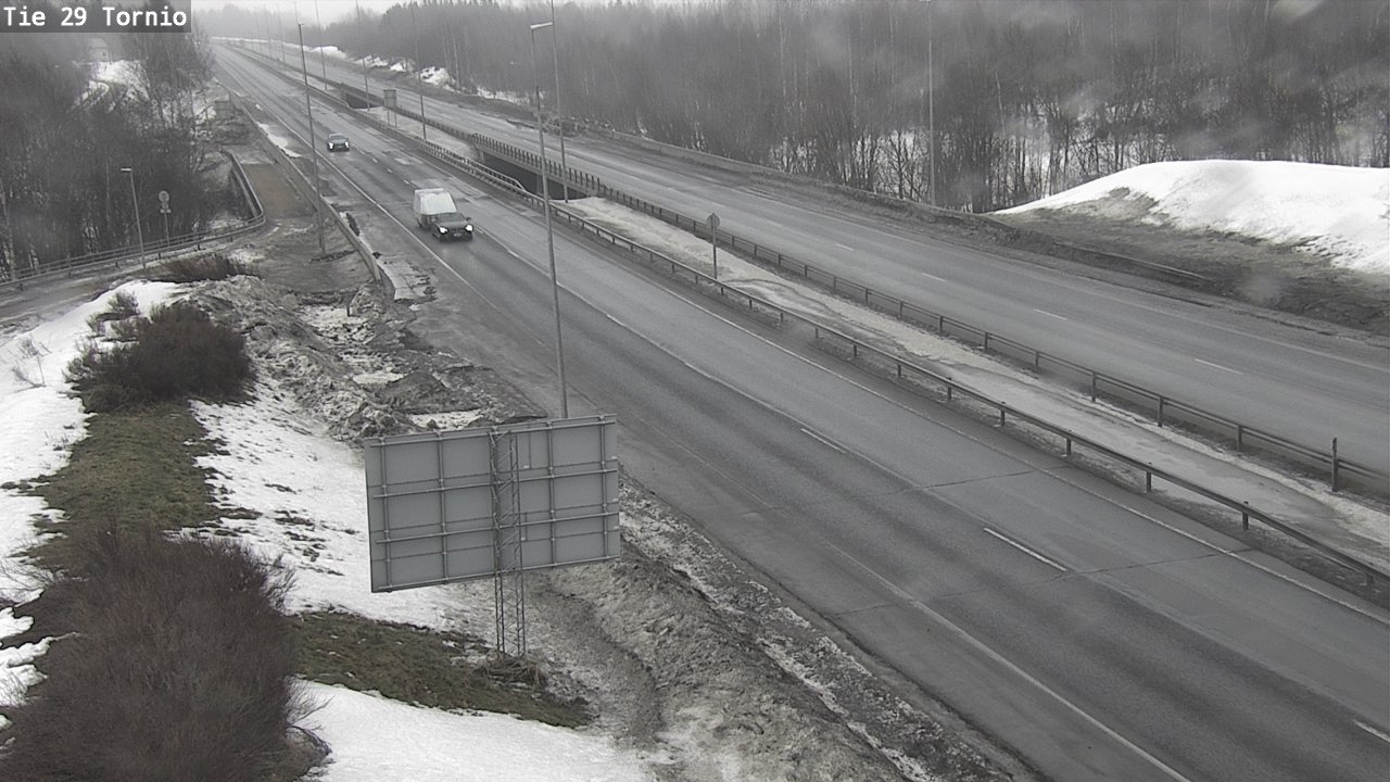 Weather Camera Image Road 29 Tornio, Tornio, Lappi
