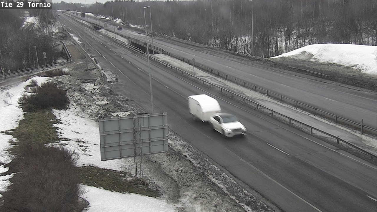 Weather Camera Image Road 29 Tornio, Tornio, Lappi