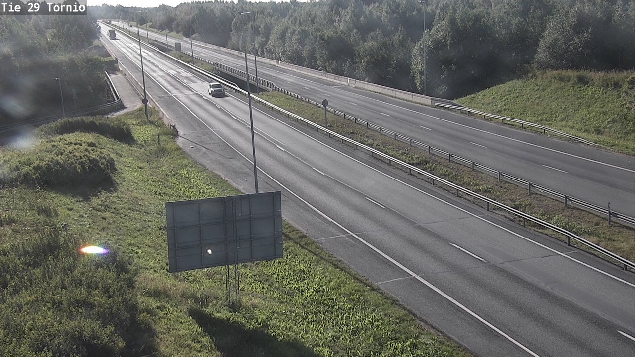 Weather Camera Image Road 29 Tornio, Tornio, Lappi