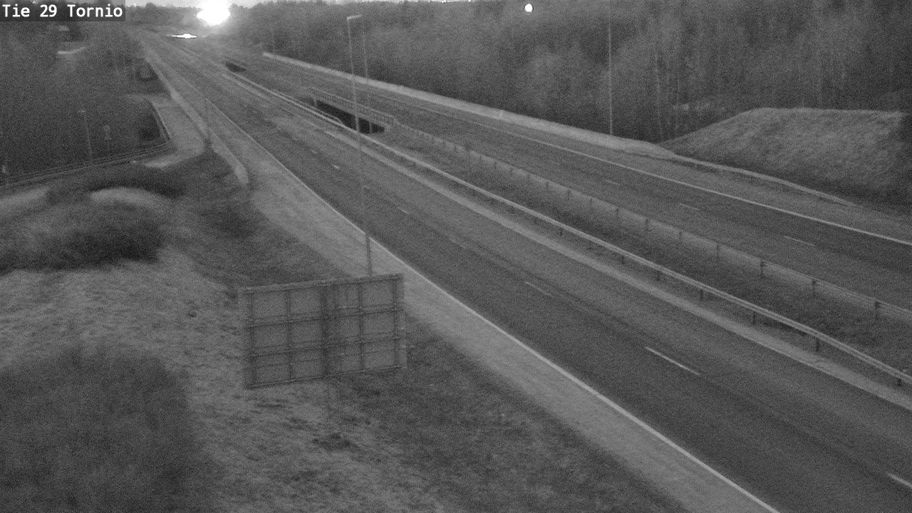 Weather Camera Image Road 29 Tornio, Tornio, Lappi