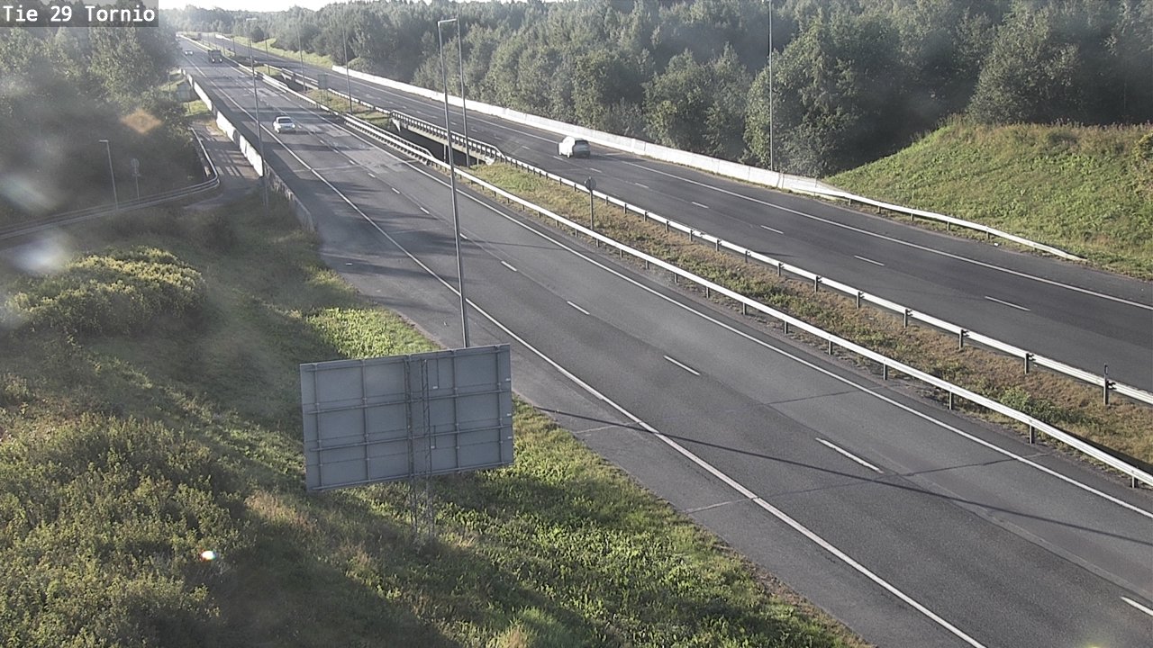 Weather Camera Image Road 29 Tornio, Tornio, Lappi