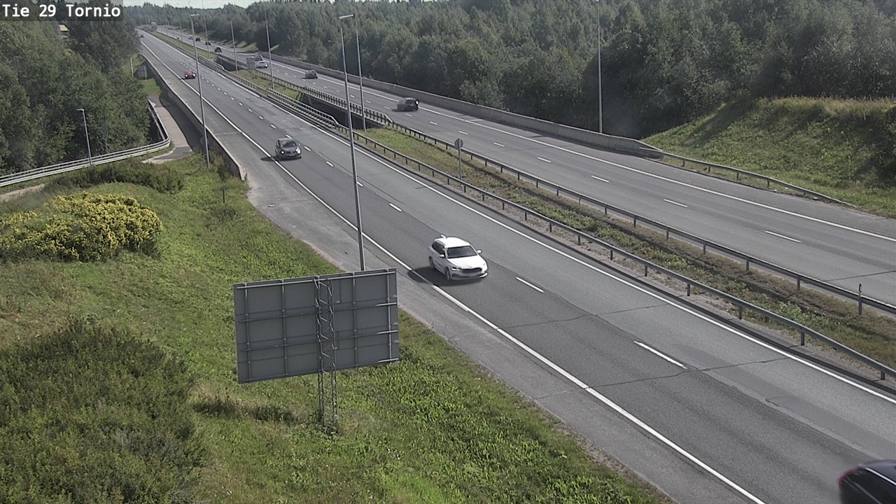 Weather Camera Image Road 29 Tornio, Tornio, Lappi