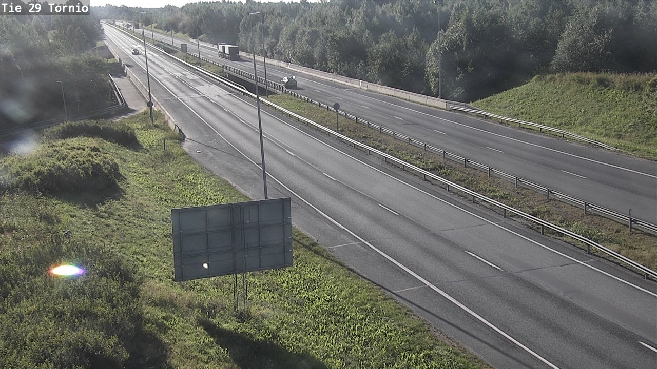 Weather Camera Image Road 29 Tornio, Tornio, Lappi