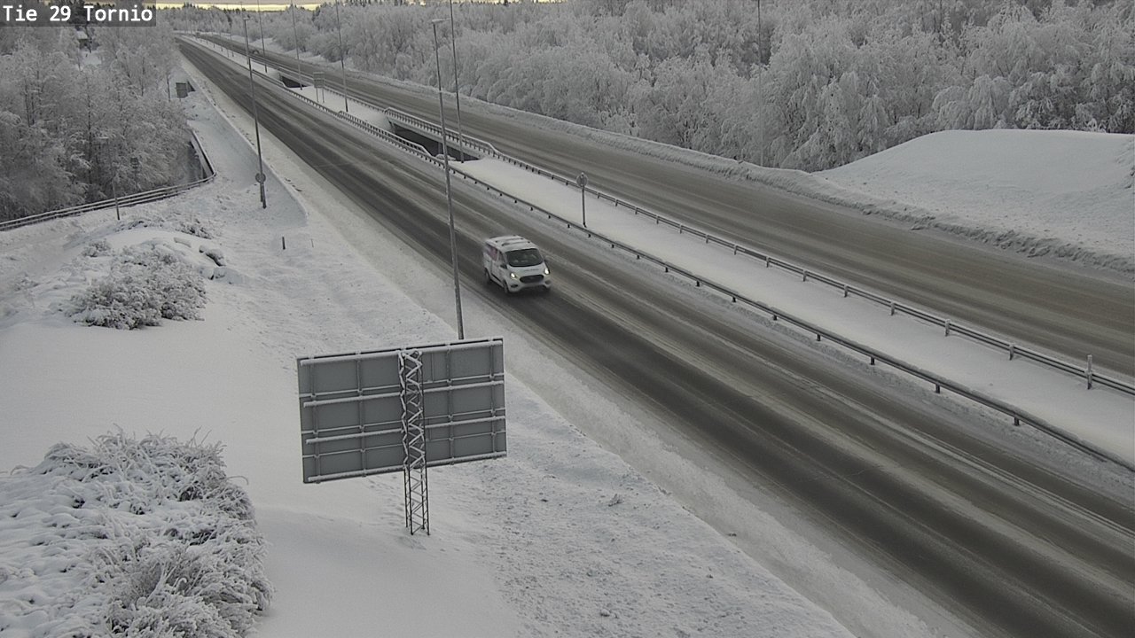 Weather Camera Image Road 29 Tornio, Tornio, Lappi