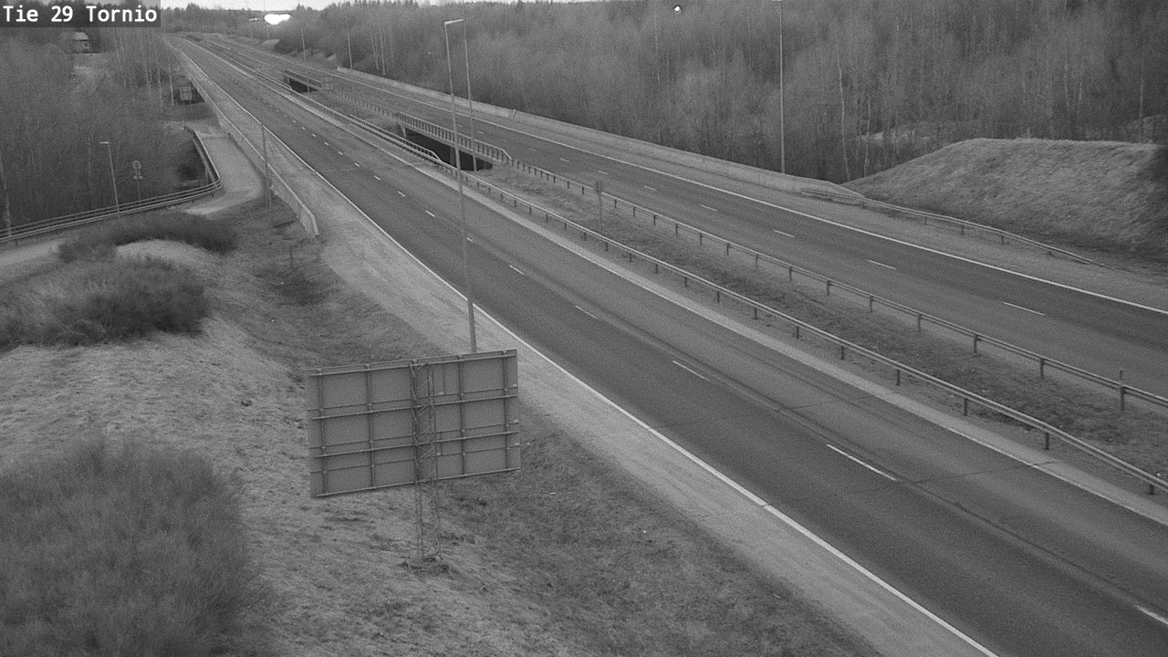 Weather Camera Image Road 29 Tornio, Tornio, Lappi