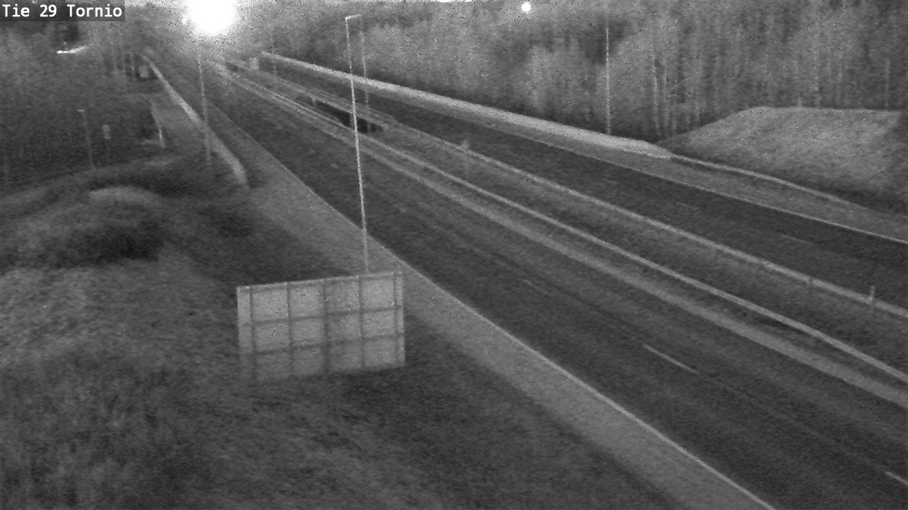 Weather Camera Image Road 29 Tornio, Tornio, Lappi