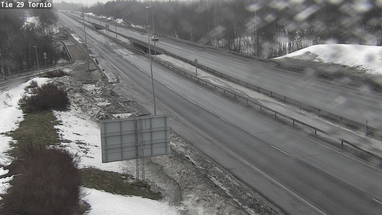 Weather Camera Image Road 29 Tornio, Tornio, Lappi