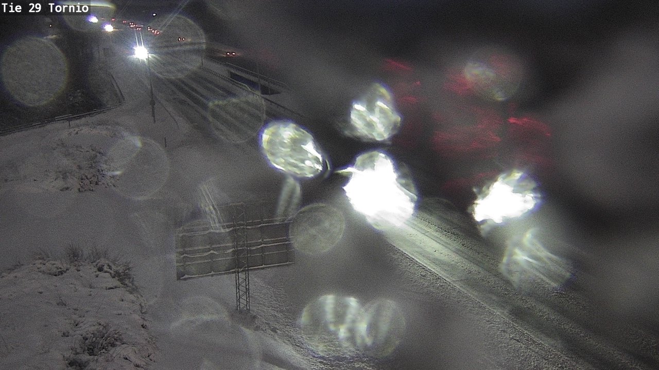 Weather Camera Image Väg 29 Torneå, Tornio, Lappi