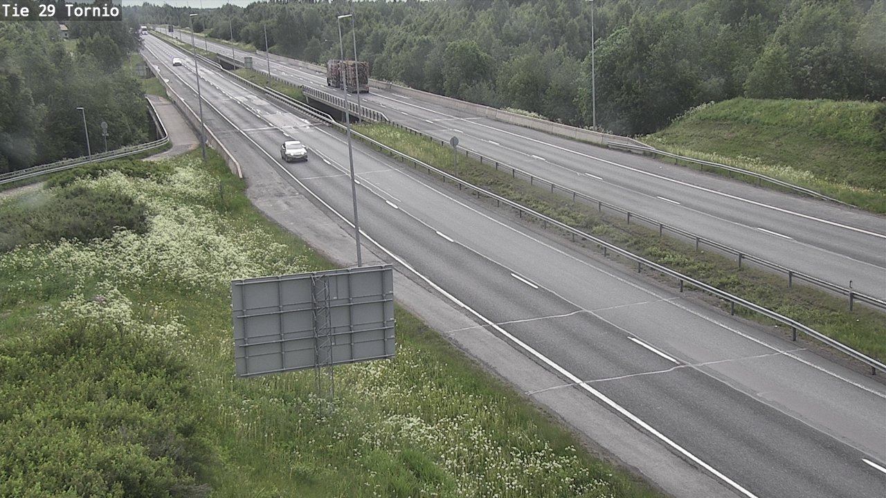 Weather Camera Image Road 29 Tornio, Tornio, Lappi