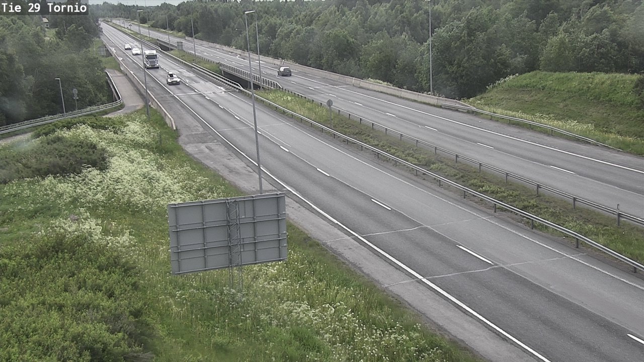 Weather Camera Image Road 29 Tornio, Tornio, Lappi