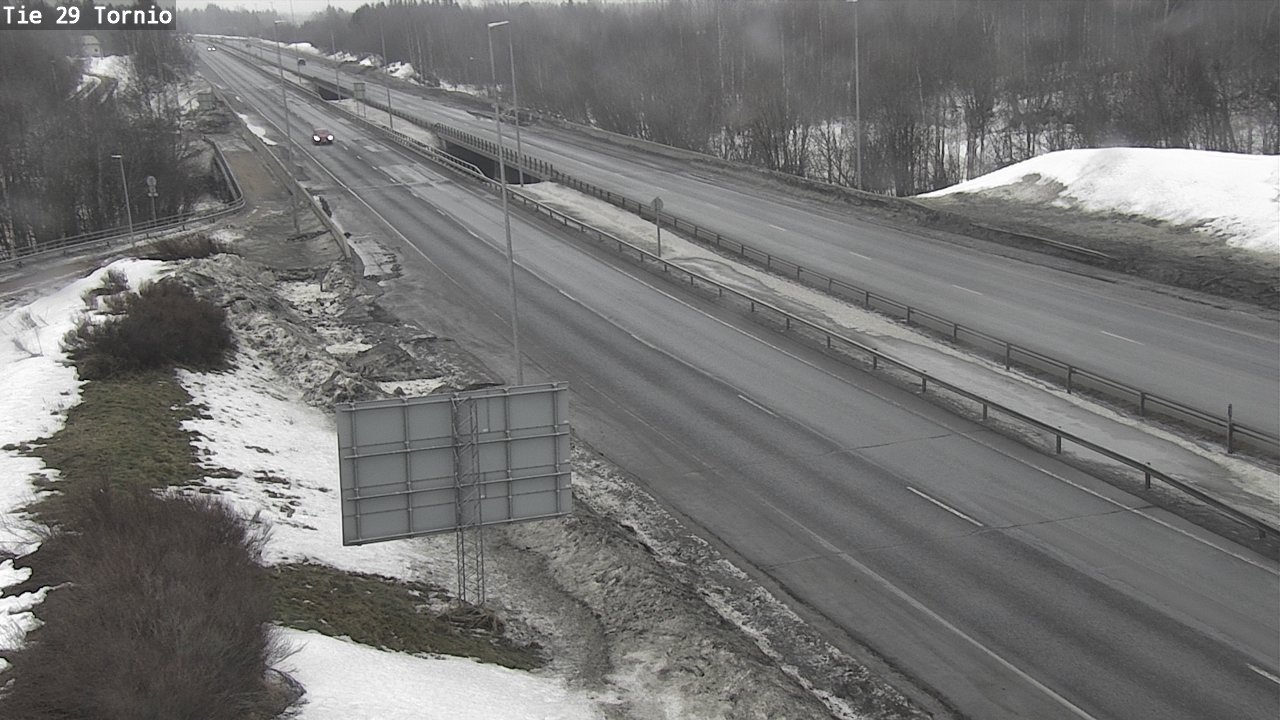 Weather Camera Image Road 29 Tornio, Tornio, Lappi