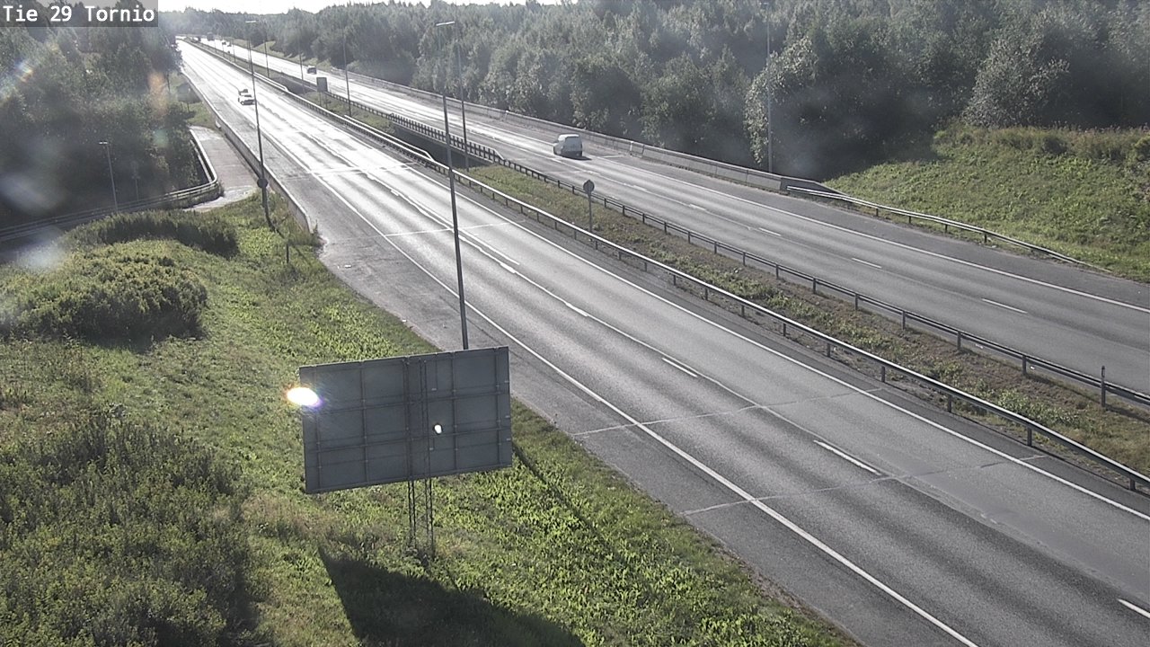 Weather Camera Image Road 29 Tornio, Tornio, Lappi